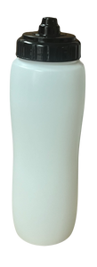 1 LITRE WHITE BOTTLE SQUEEZABLE