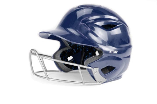 ALL-STAR S7™ ADULT BATTING HELMET W/ ATTACHED AFX CAGE ALL-STAR S7™ ADULT BATTING HELMET W/ ATTACHED AFX CAGE