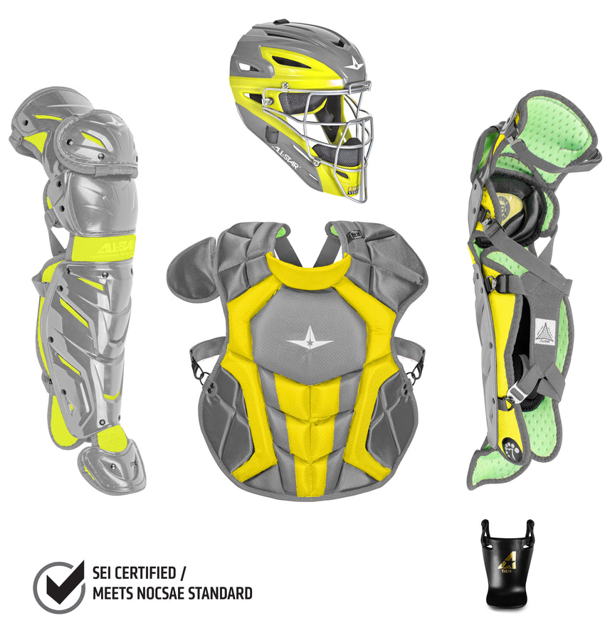 ALL-STAR  CKCC912S7X  YOUTH S7 AXIS™ TWO TONE CATCHER KIT - AGES 9-12, 14.5 ALL-STAR  CKCC912S7X  YOUTH S7 AXIS™ TWO TONE CATCHER KIT - AGES 9-12, 14.5