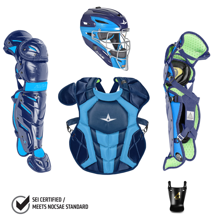 ALL-STAR  CKCC912S7X  YOUTH S7 AXIS™ TWO TONE CATCHER KIT - AGES 9-12, 14.5 ALL-STAR  CKCC912S7X  YOUTH S7 AXIS™ TWO TONE CATCHER KIT - AGES 9-12, 14.5