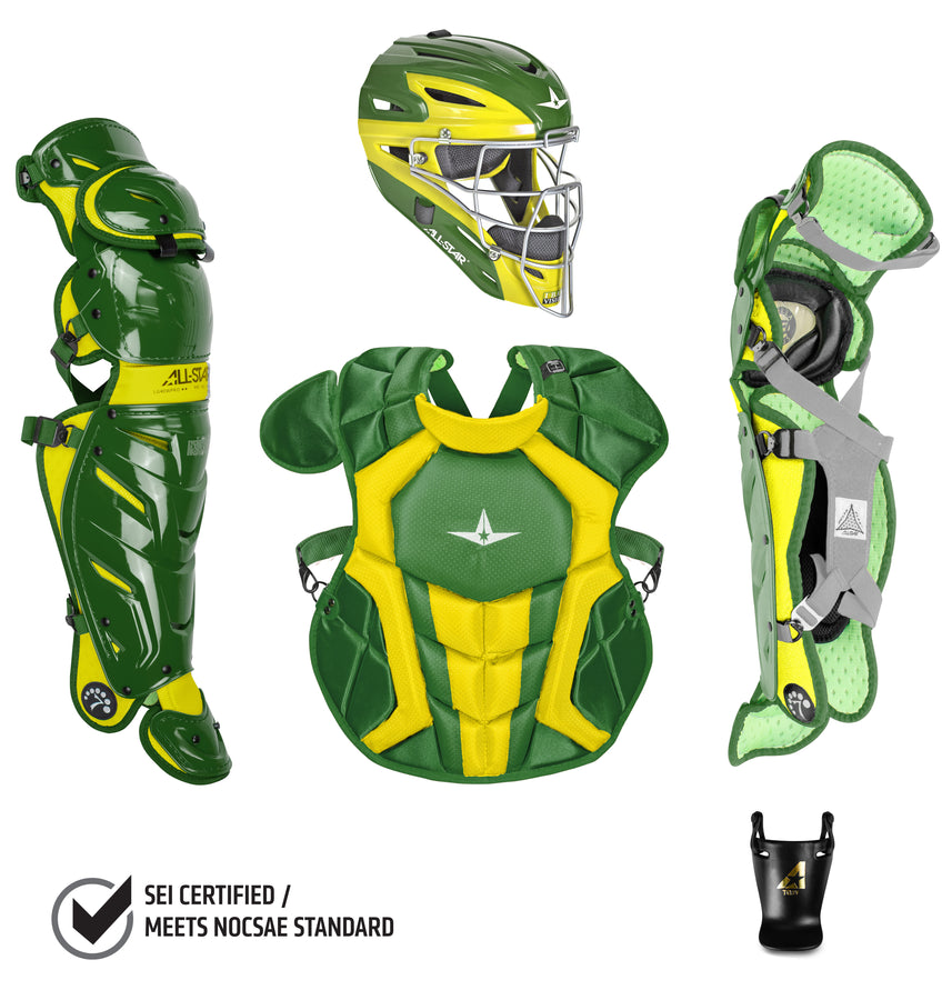 ALL-STAR  CKCC912S7X  YOUTH S7 AXIS™ TWO TONE CATCHER KIT - AGES 9-12, 14.5 ALL-STAR  CKCC912S7X  YOUTH S7 AXIS™ TWO TONE CATCHER KIT - AGES 9-12, 14.5