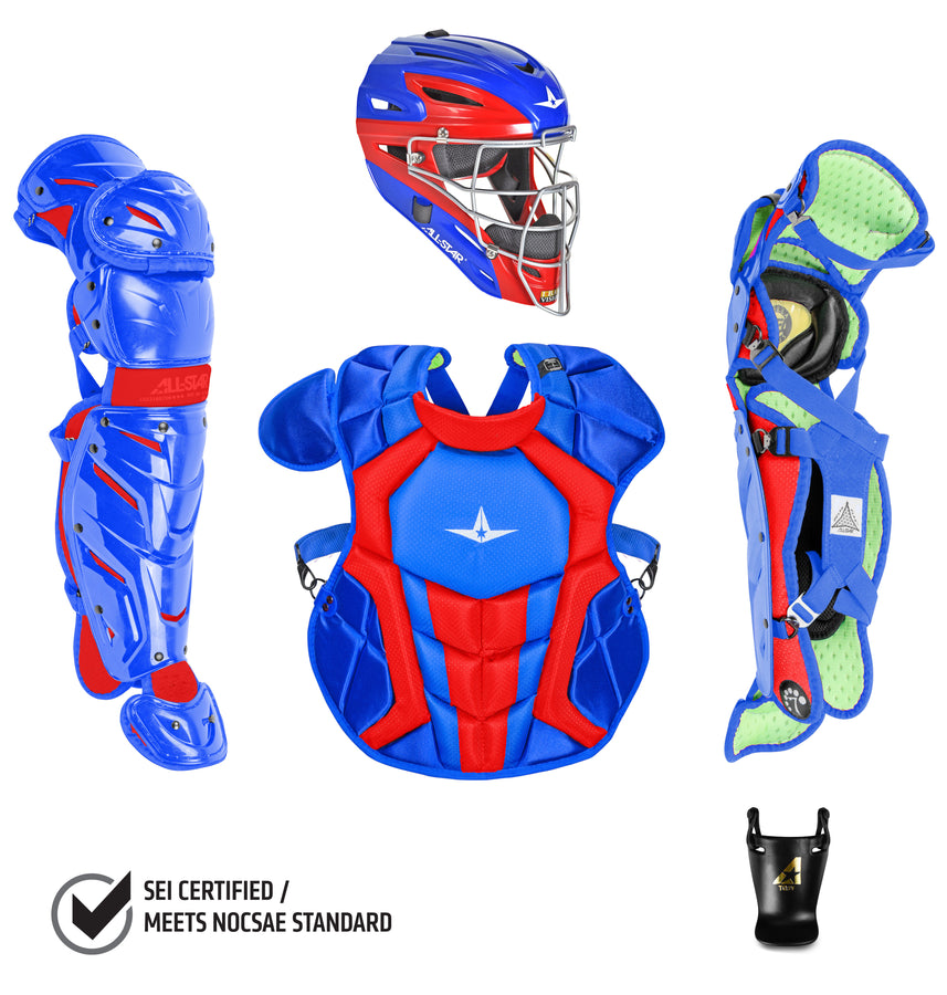ALL-STAR  CKCC912S7X  YOUTH S7 AXIS™ TWO TONE CATCHER KIT - AGES 9-12, 14.5 ALL-STAR  CKCC912S7X  YOUTH S7 AXIS™ TWO TONE CATCHER KIT - AGES 9-12, 14.5