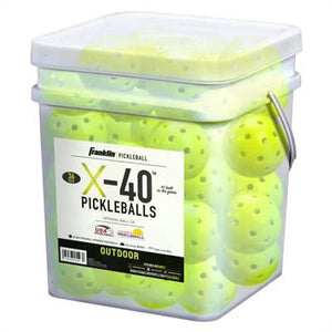 FRANKLIN X-40 PICKLEBALLS OUTDOOR  36 PACK BUCKET