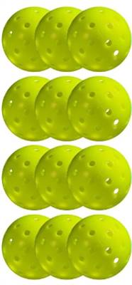 FRANKLIN X-40 PICKLEBALLS OUTDOOR  12-PACK VELLUM FRANKLIN X-40 PICKLEBALLS OUTDOOR  12-PACK VELLUM