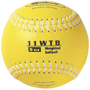 MARKWORT WEIGHTED LEATHER 11" SOFTBALL