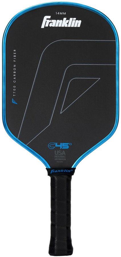 FRANKLIN PICKLEBALL - CARBON 45° - CARBON FIBER PADDLE SERIES FRANKLIN PICKLEBALL - CARBON 45° - CARBON FIBER PADDLE SERIES