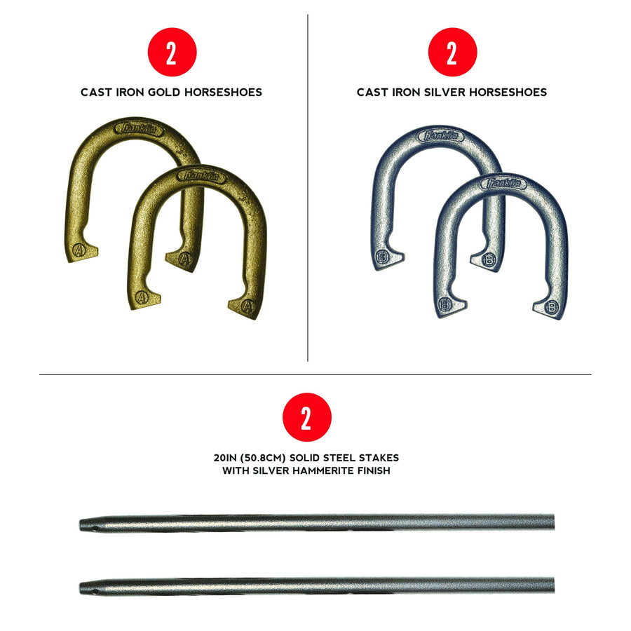 FRANKLIN STARTER HORSESHOES SET FRANKLIN STARTER HORSESHOES SET