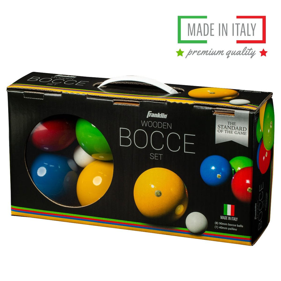 FRANKLIN WOODED BOCCE SET - 90 mm MADE IN ITALY