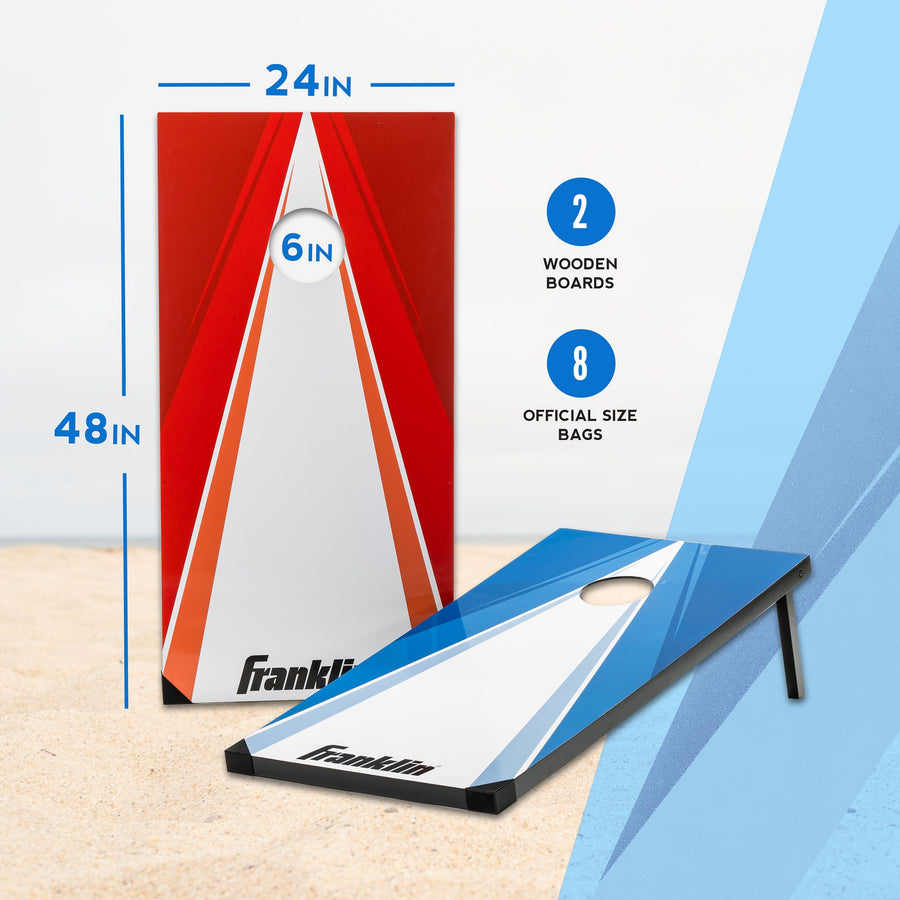 FRANKLIN PROFESSIONAL CORNHOLE SET 48in FRANKLIN PROFESSIONAL CORNHOLE SET 48in