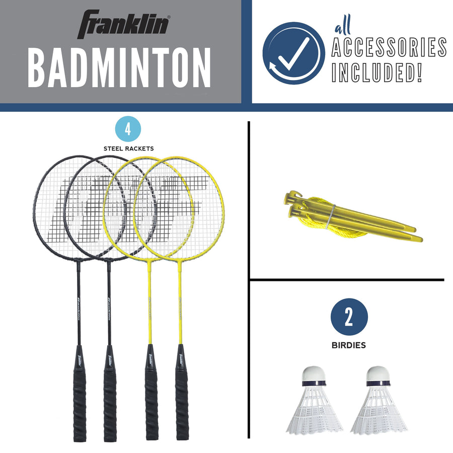 FRANKLIN FAMILY BADMINTON SET FRANKLIN FAMILY BADMINTON SET