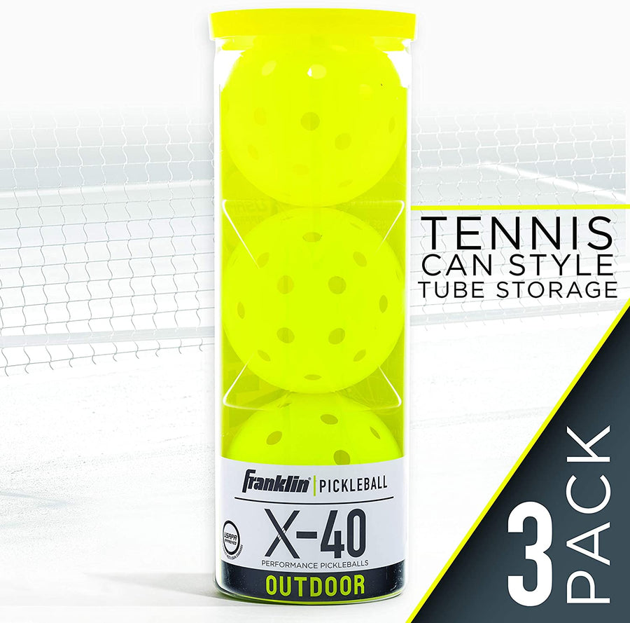 FRANKLIN X-40 PICKLEBALLS OUTDOOR  3-PACK FRANKLIN X-40 PICKLEBALLS OUTDOOR  3-PACK