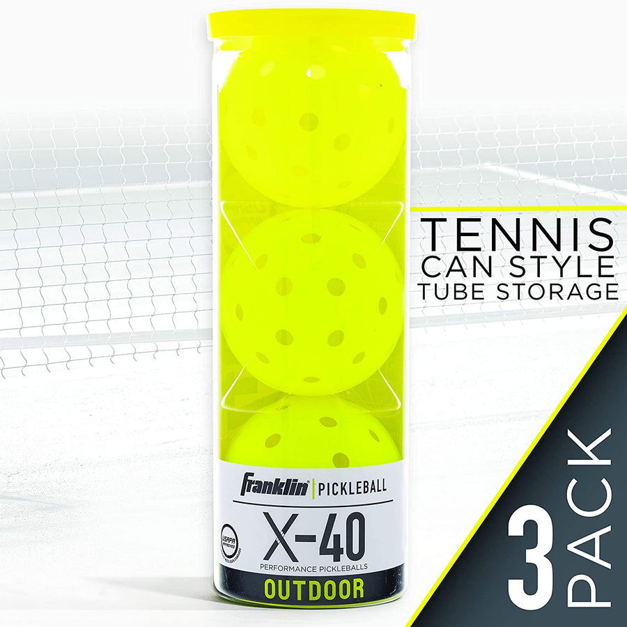 FRANKLIN X-40 PICKLEBALLS OUTDOOR  3-PACK FRANKLIN X-40 PICKLEBALLS OUTDOOR  3-PACK