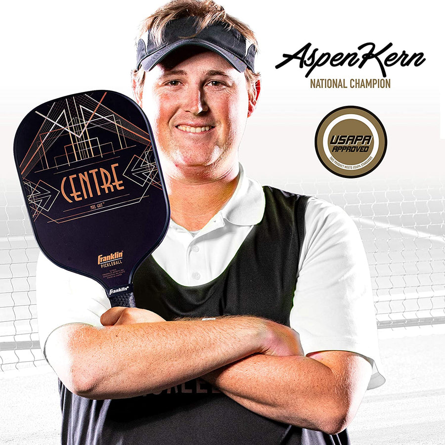 ASPEN KERN CENTRE CARBON FIBER PICKLEBALL PADDLE ASPEN KERN CENTRE CARBON FIBER PICKLEBALL PADDLE