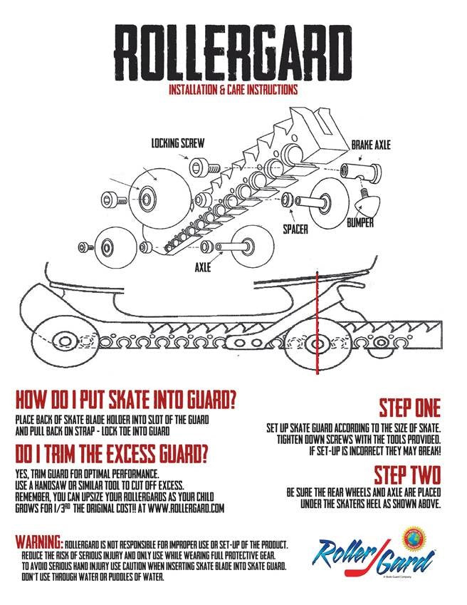 ROLLERGARD REPLACEMENT GUARD ROLLERGARD REPLACEMENT GUARD