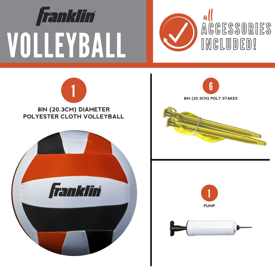 FRANKLIN FAMILY VOLLEYBALL SET FRANKLIN FAMILY VOLLEYBALL SET