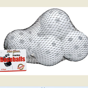 HOT GLOVE PRACTICE BASEBALLS, 6PK WHITE Canada