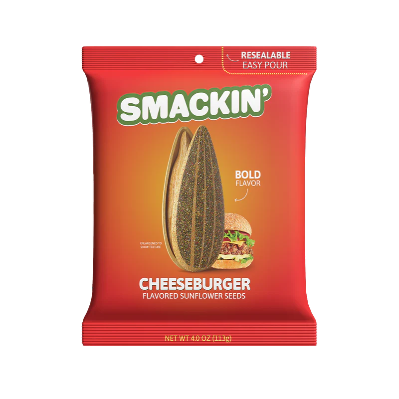 SMACKIN' Sunflower Seeds - 4oz Resealable Bag