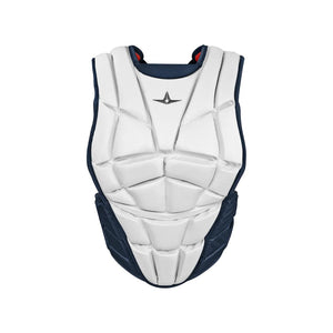 ALL-STAR AFX FASTPITCH CHEST PROTECTOR - WHITE TWO-TONE