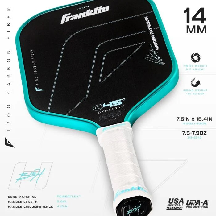 Franklin Pickleball - C45º - Hayden Patriquin