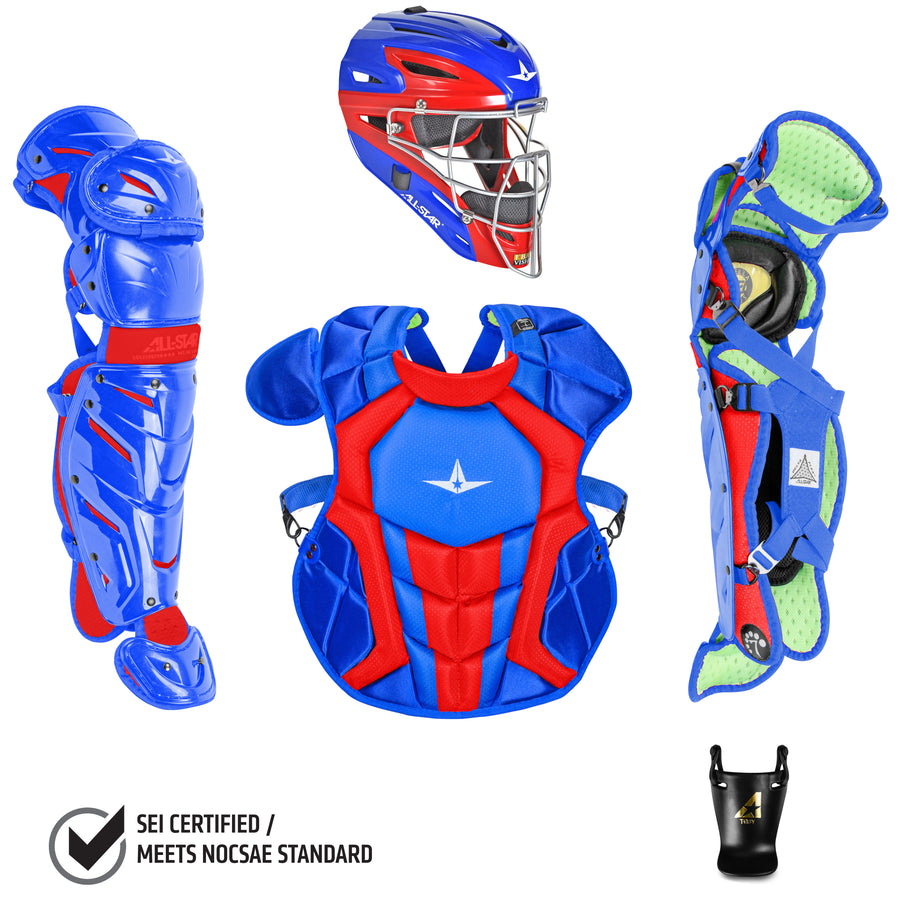 ALL-STAR  CKCC912S7X  YOUTH S7 AXIS™ TWO TONE CATCHER KIT - AGES 9-12, 14.5