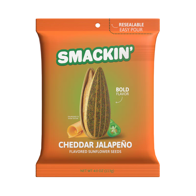 SMACKIN' Sunflower Seeds - 4oz Resealable Bag