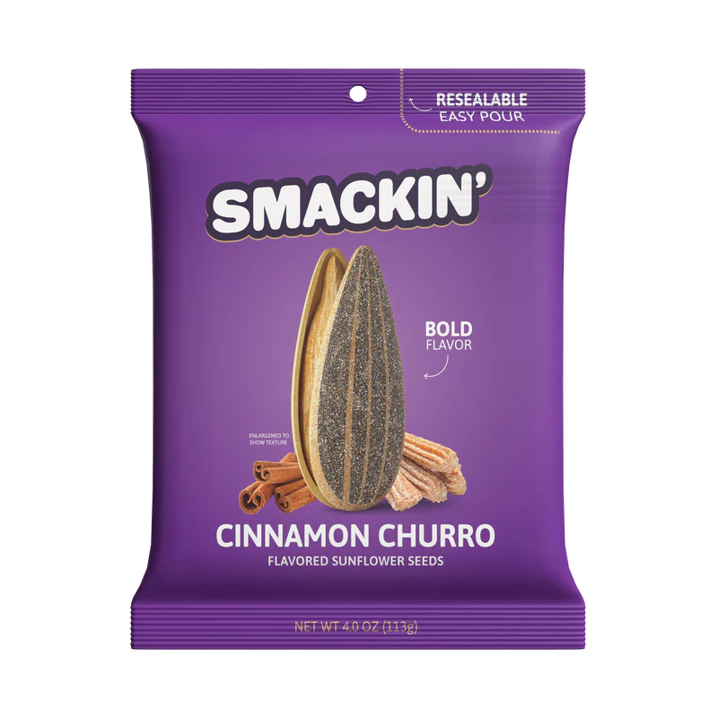 SMACKIN' Sunflower Seeds - 4oz Resealable Bag