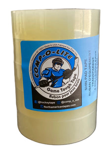 Clear Hockey Shin Tape - 5 PACK