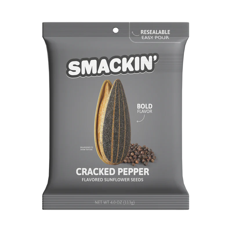 SMACKIN' Sunflower Seeds - 4oz Resealable Bag