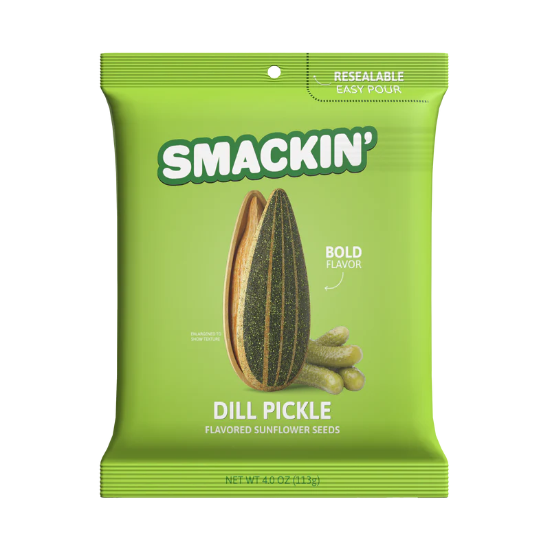 SMACKIN' Sunflower Seeds - 4oz Resealable Bag
