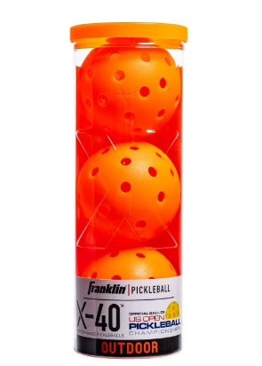 FRANKLIN X-40 PICKLEBALLS OUTDOOR  3-PACK