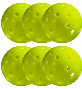 FRANKLIN X-40 PICKLEBALLS OUTDOOR  6-PACK