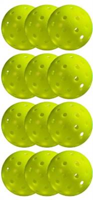 FRANKLIN X-40 PICKLEBALLS OUTDOOR  12-PACK VELLUM