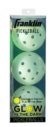 FRANKLIN GLOW IN THE DARK PICKLEBALLS