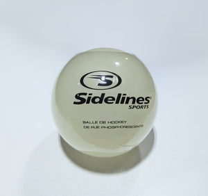 STREET HOCKEY BALL  - GLOW IN THE DARK