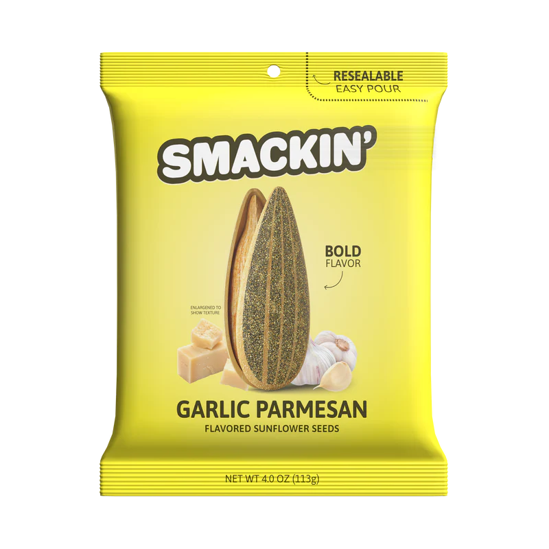 SMACKIN' Sunflower Seeds - 4oz Resealable Bag