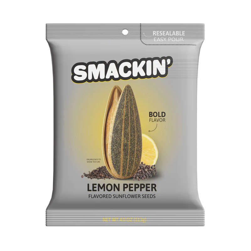 SMACKIN' Sunflower Seeds - 4oz Resealable Bag