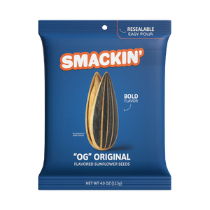 SMACKIN' Sunflower Seeds - 4oz Resealable Bag