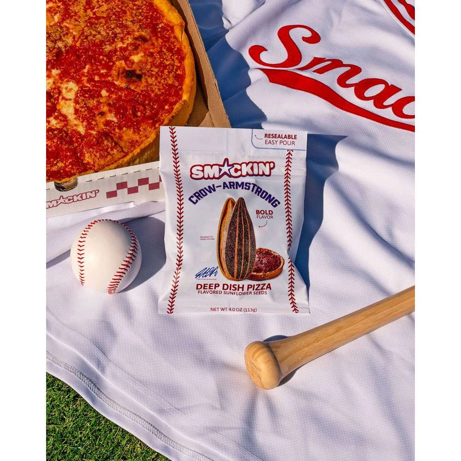 SMACKIN' 4 oz Pete Crow-Armstrong Deep Dish Pizza Resealable Bag