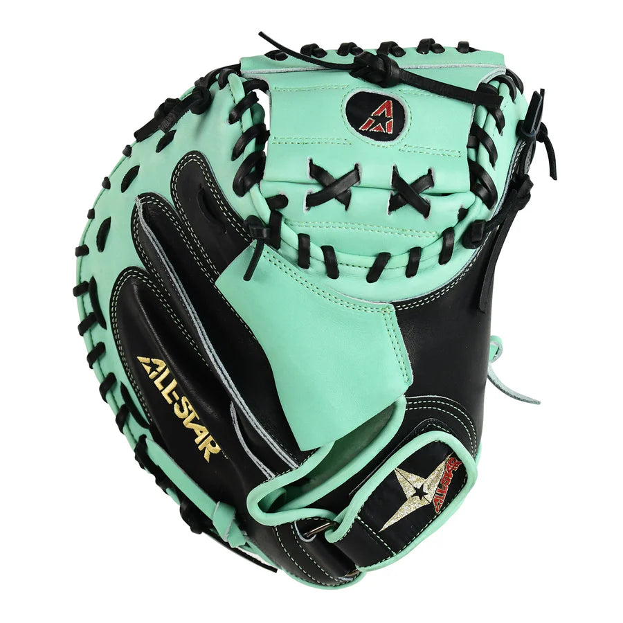 Baseball Catchers Mitt All Star Elite Tan Blonde CM3000