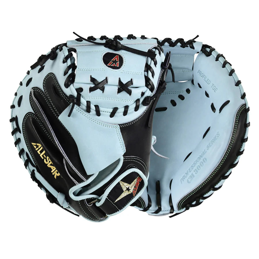 Baseball Catchers Mitt All Star Elite Tan Blonde CM3000