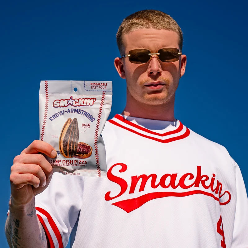 SMACKIN' 4 oz Pete Crow-Armstrong Deep Dish Pizza Resealable Bag