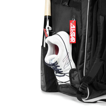 ALL-STAR MVP PRO DUAL HYBRID CATCHER BATPACK W/ GLOVE VAULT