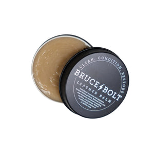 BRUCE BOLT LEATHER BALM 2OZ TIN