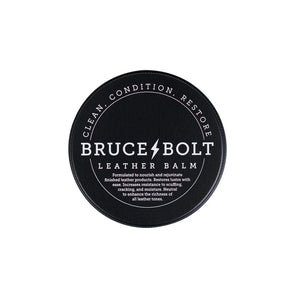 BRUCE BOLT LEATHER BALM 2OZ TIN