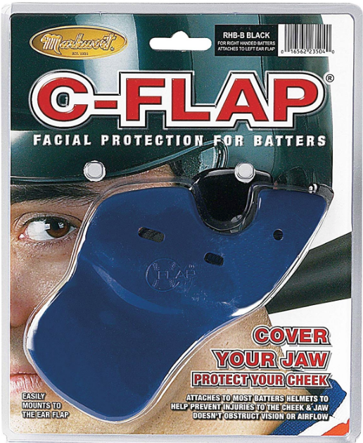 C-FLAP FOR RIGHT HANDED BATTERS BAGGED - Markwort