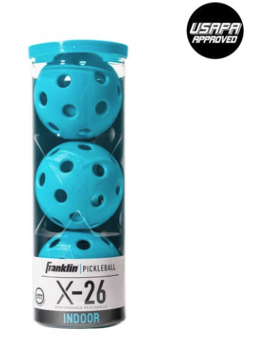 FRANKLIN X-26 INDOOR PICKLEBALLS 3 PACK