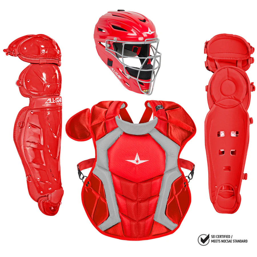 ALL STAR CLASSIC PRO CATCHER S KIT MEETS NOCSAE Sidelines Sports