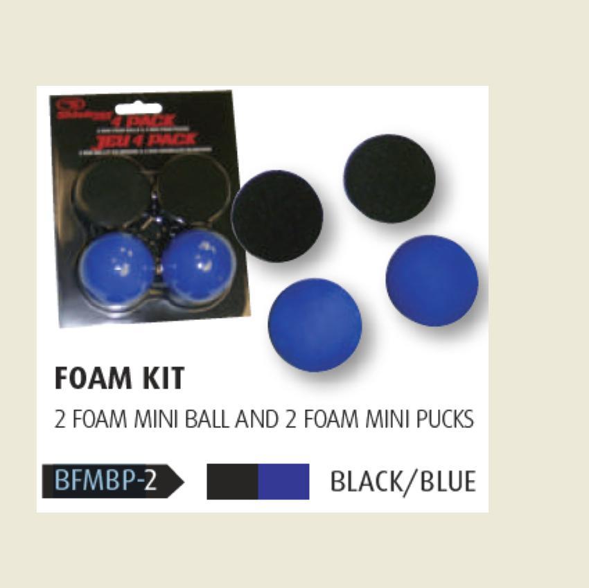 Foam Mini Balls & Foam Mini Pucks (2 balls and 2 pucks) Canada